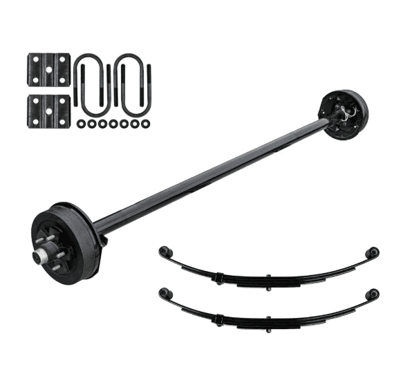 3500lbs trailer brake axle 5 on 4.5 — 3.5K-Brake Axle-5*4.5