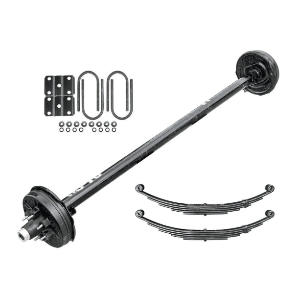 6000lbs trailer brake axle 6 on 5.5 — 6K-Brake Axle-6*5.5