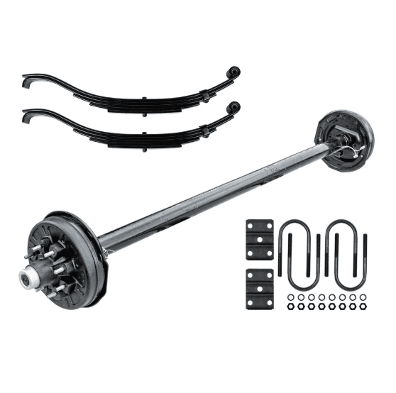 7000lbs trailer brake axle 8 on 6.5 — 7K-Brake Axle-8*6.5