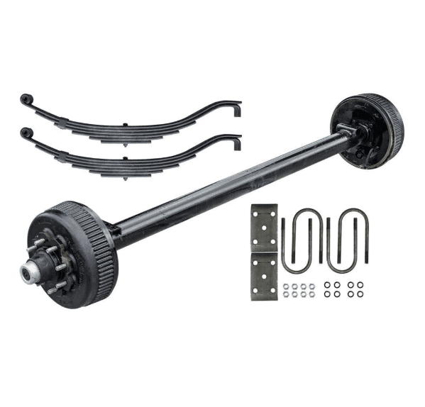 8000lbs trailer brake axle 8 on 6.5 — 8K-Brake Axle-8*6.5
